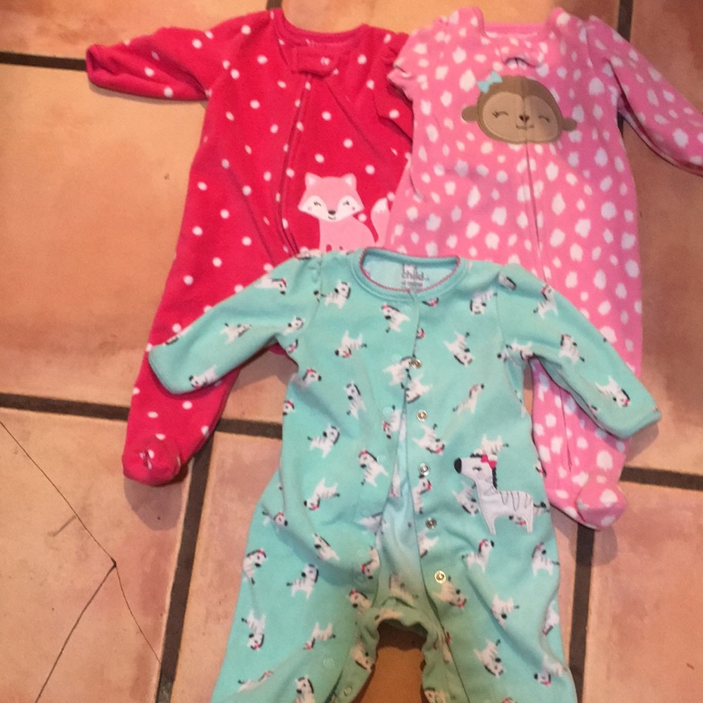 Fleece sleeper bundle
